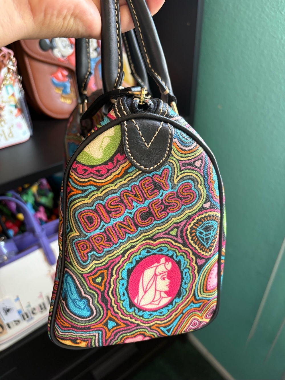 Dooney & Bourke Disney Princess Multicolor Satchel - Picture 7 of 11